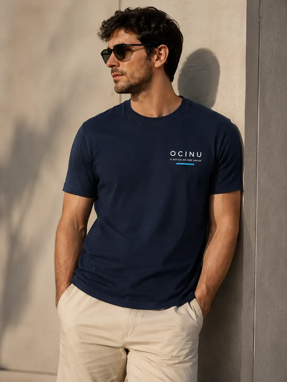Camiseta OCINU marinho